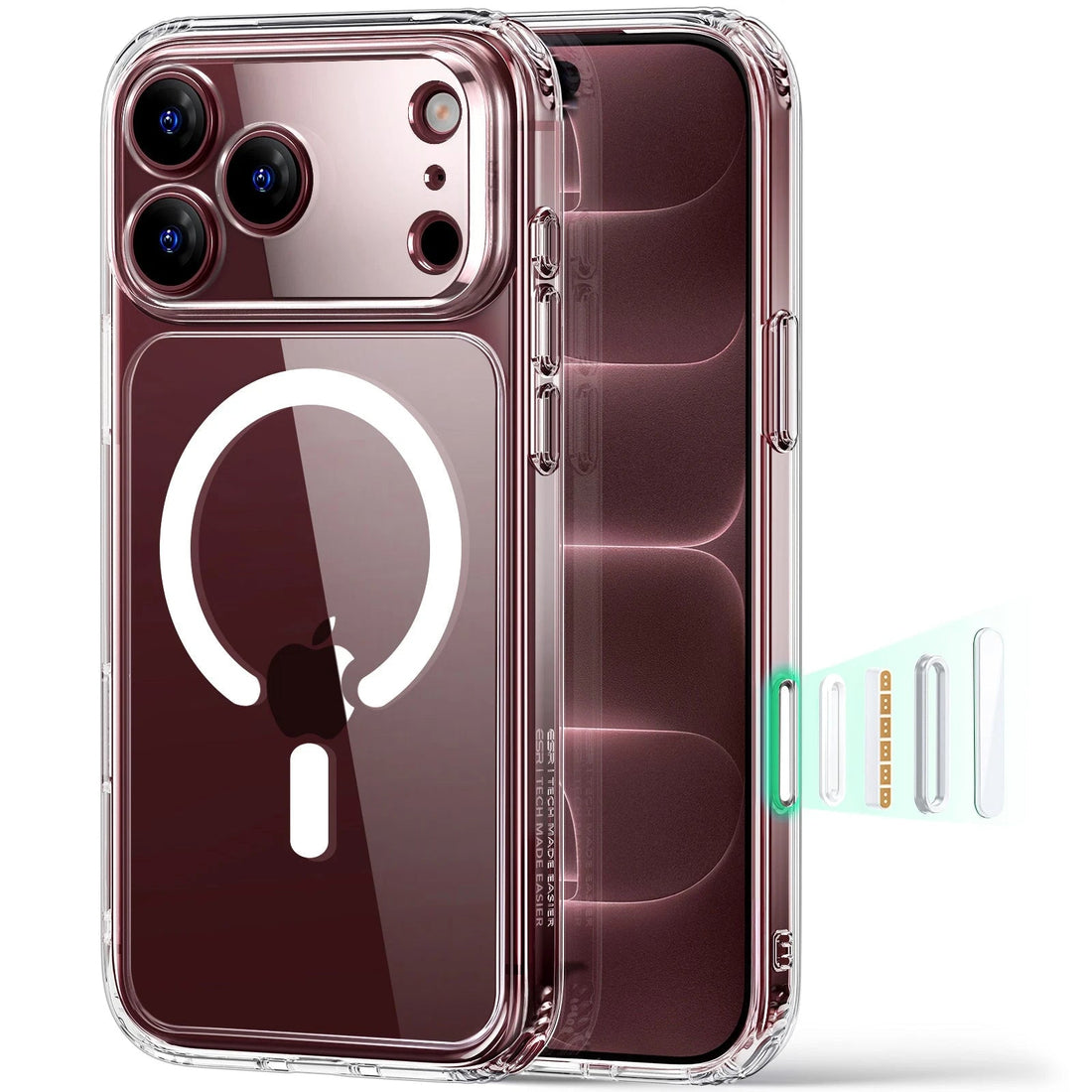 Clear iPhone 18 Pro Max Magsafe Slim Phone Case
