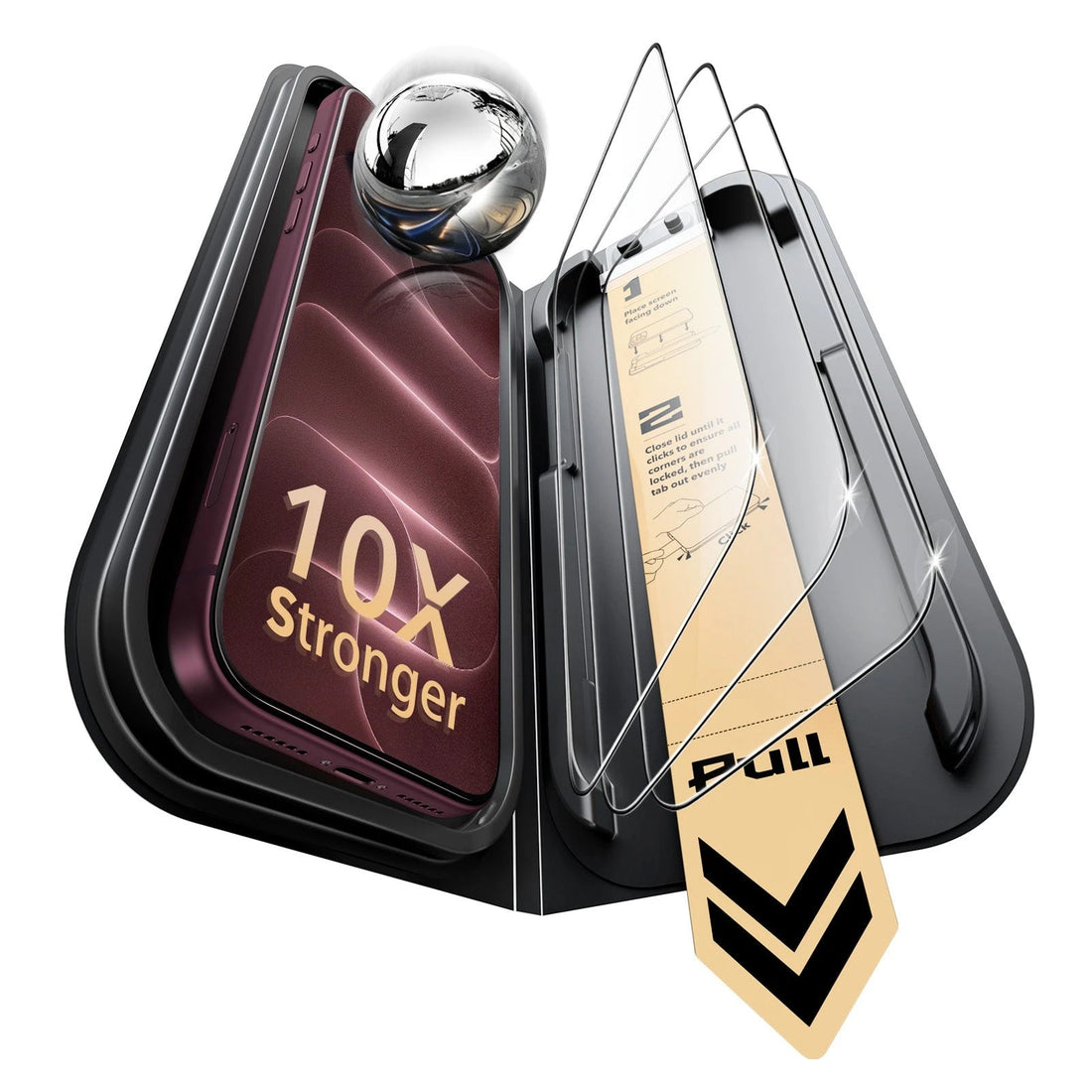 iPhone 18 Pro Max Corning Glass Screen Protector 3 Pack