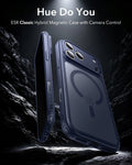 ESR Frosted Blue iPhone 18 Pro Magsafe Slim Phone Case Hue Do You