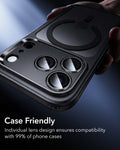 ESR Clear iPhone 18 Pro/Pro Max Armorite Camera Lens Protector Case Friendly