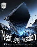 esr iPhone Duo Armorite Tempered Glass Screen Protecor 7X stronger drop absorption for better protection