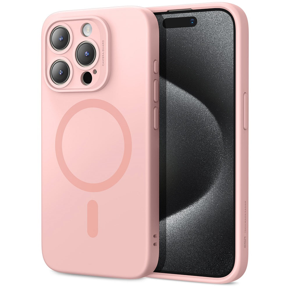 iPhone 15 Pro Max Cloud Soft Case (HaloLock) - Pink ESR ESR