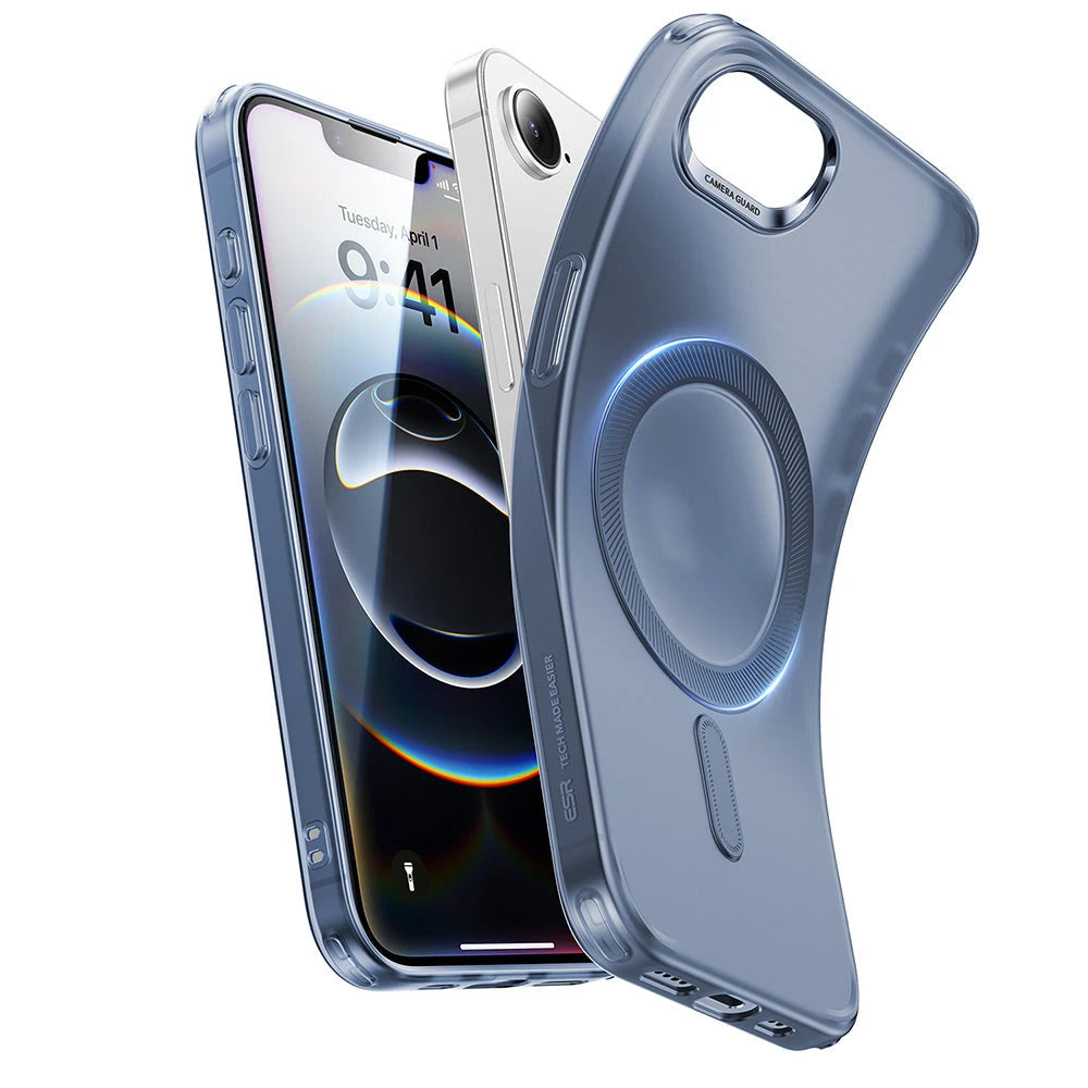 iPhone 16e HaloLock Zero Clear Case - Frosted Blue ESR ESR