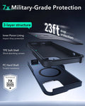 iPhone 14 Pro Cyber Tough Magnetic Case (Stash Stand) - Dark Blue ESR ESR
