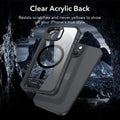iPhone 15 Armor Tough Case (HaloLock) - Clear Black ESR
