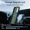 iPhone 15 Pro Max Cloud Soft Case with Stash Stand (HaloLock) - Green ESR ESR