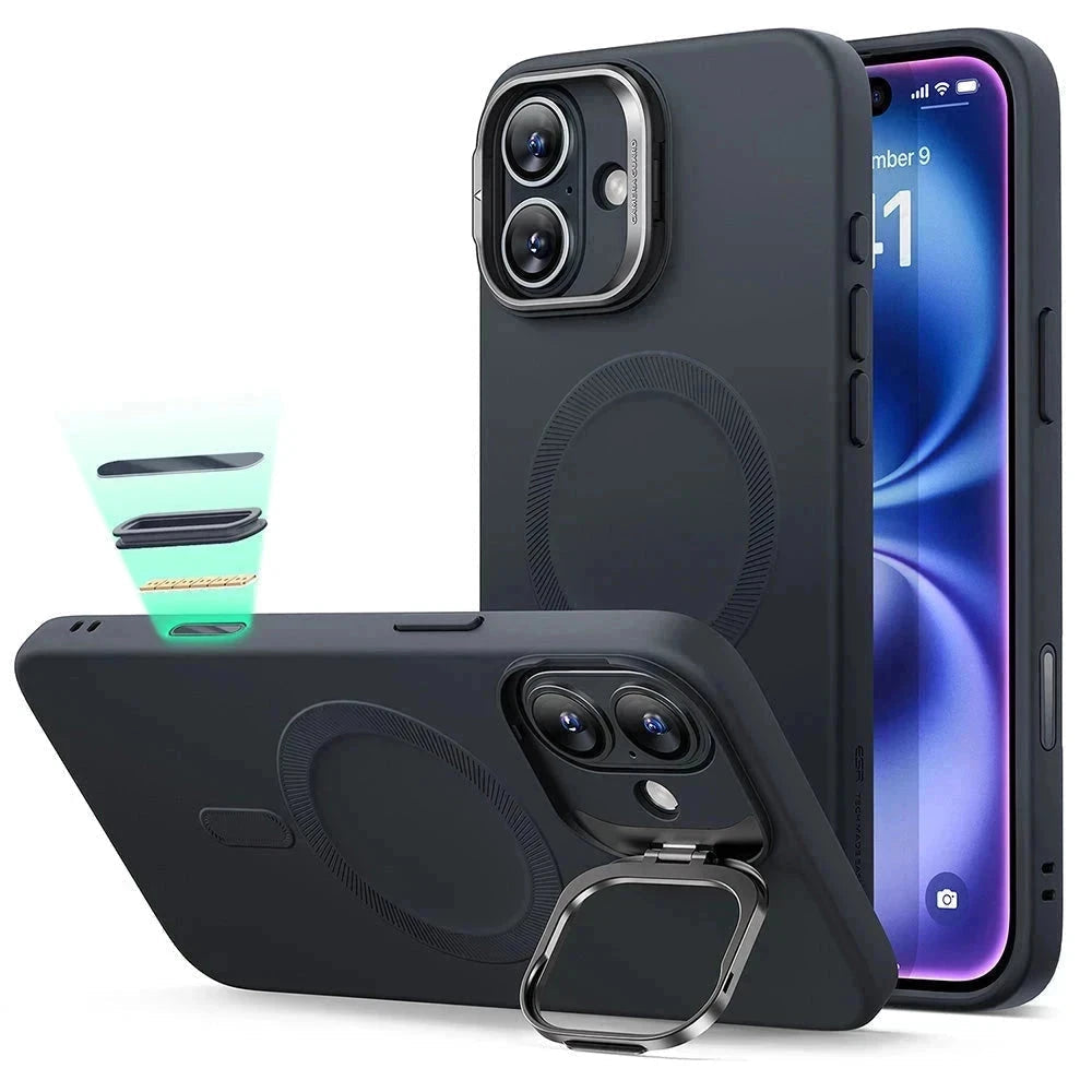 iPhone 16 Plus Cloud Soft Magnetic Case (Camera Control, Stash Stand) - Pink ESR ESR