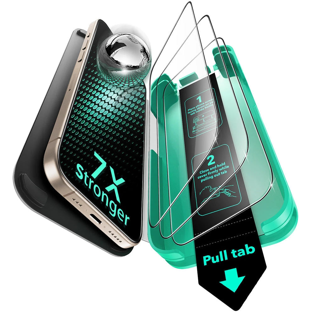 iPhone 16 Pro Armorite Screen Protector 3 Pack