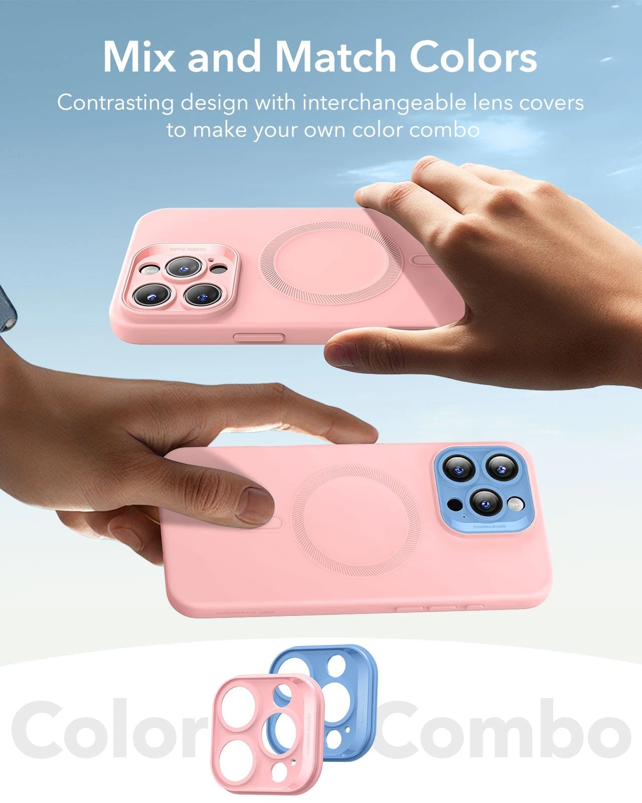 iPhone 16 Pro Max Cloud Soft Magnetic Case (Camera Control) - Pink ESR ESR