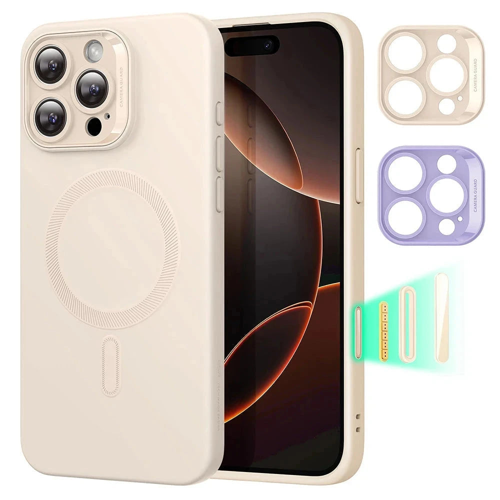 iPhone 16 Pro Cloud Soft Magnetic Case Light