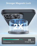 iPhone 16 Pro Cloud Soft Magnetic Case (Camera Control, Stash Stand) - Black ESR ESR