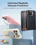 iPhone 16 Pro Cloud Soft Magnetic Case (Camera Control, Stash Stand) - Green ESR ESR