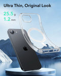 iPhone 16e HaloLock Zero Clear Case - Frosted Black ESR ESR