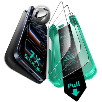 ESR iPhone 18 Pro Max Armorite Tempered Glass Screen Protecor 3 Pack