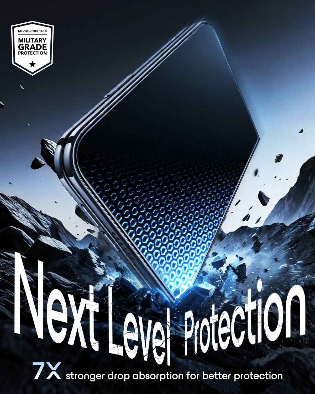esr iPhone Duo Armorite Tempered Glass Privacy Screen Protector 3 Pack 7X stronger drop absorption for better protection