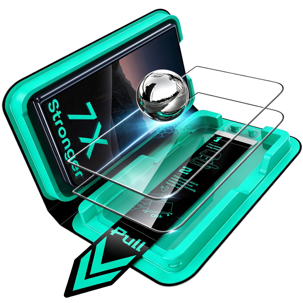 iPhone Duo Armorite Tempered Glass Screen Protecor 2Pack