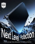 esr iPhone Duo Armorite Tempered Glass Screen Protecor 7X stronger drop absorption for better protection