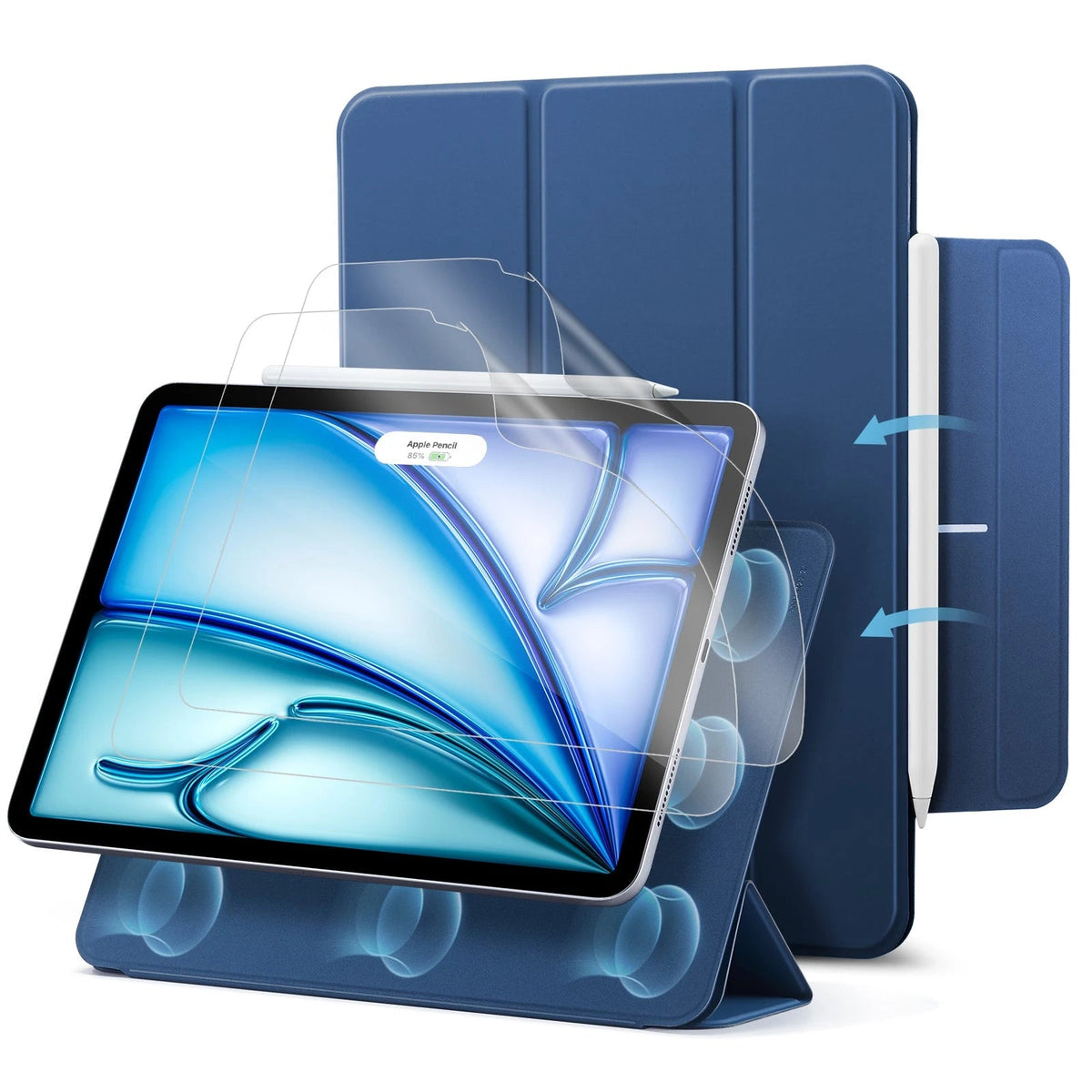 iPad Air 11ʺ Rebound Art Bundle Navy Blue