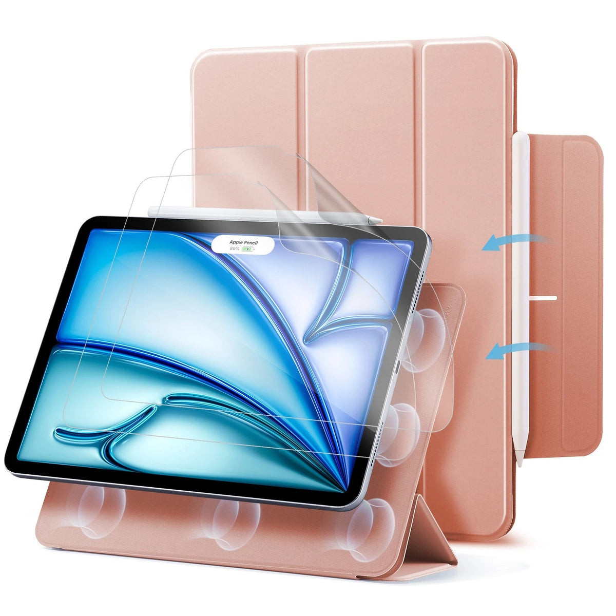 iPad Air 11ʺ Rebound Art Bundle Rose Gold