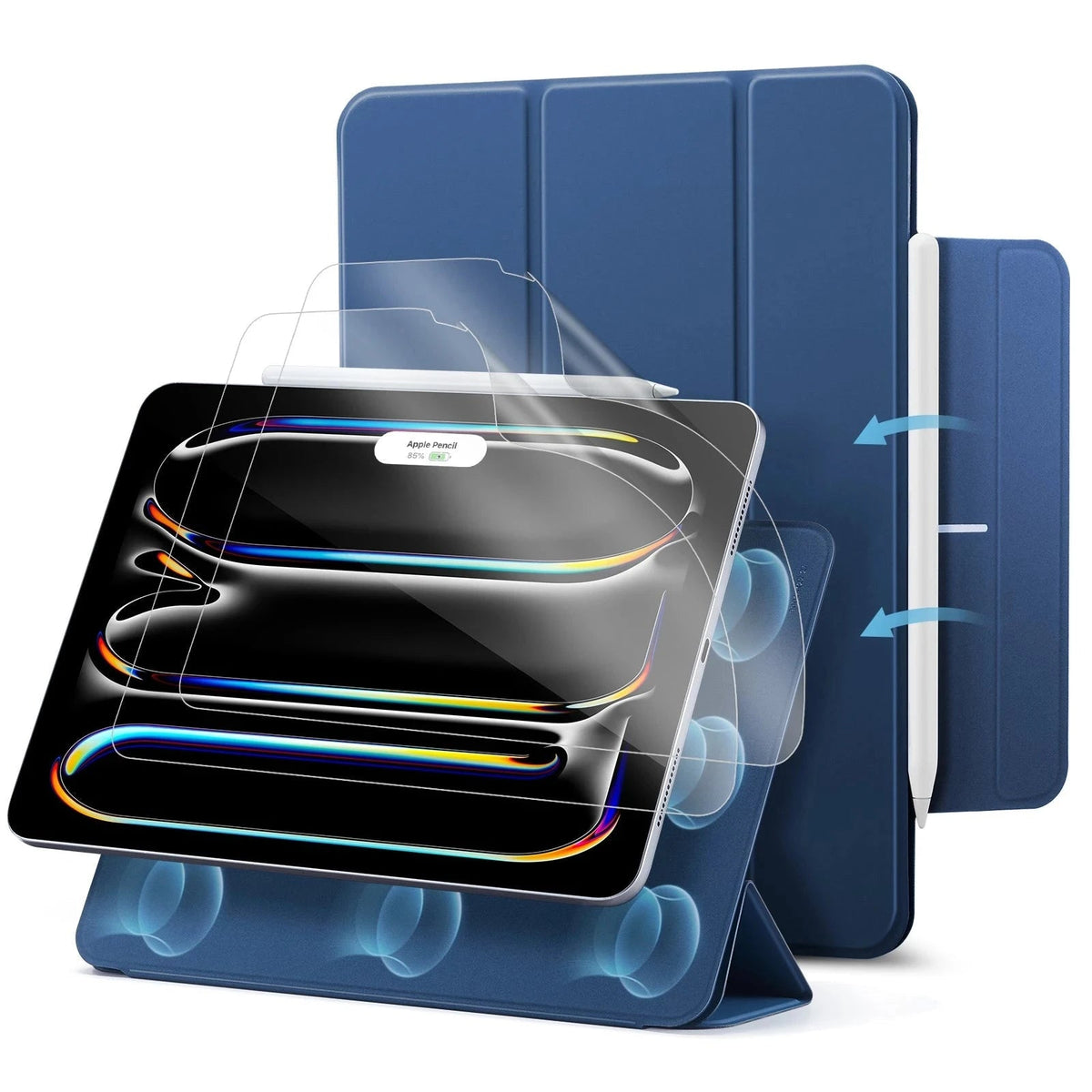 iPad Pro 11ʺ Rebound Art Bundle Navy Blue
