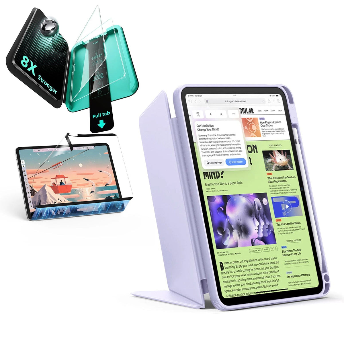 iPad 11" Flip Transformation Bundle Light