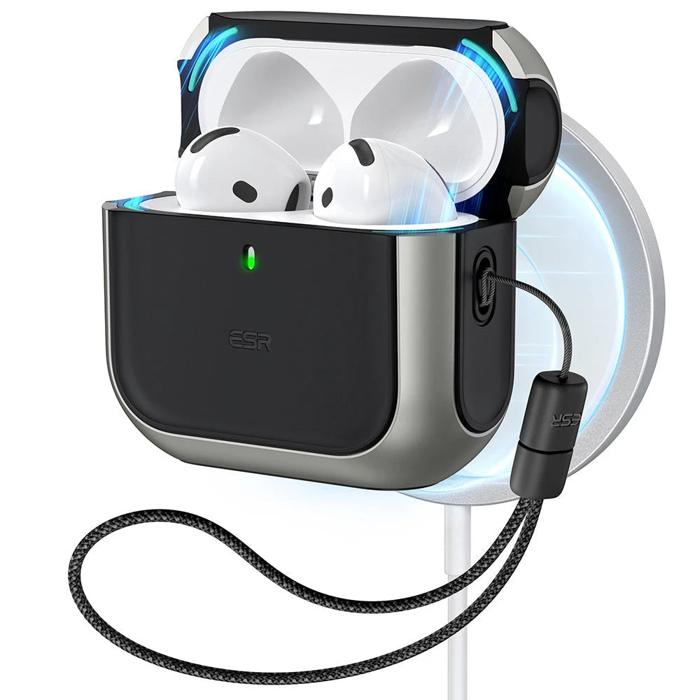 AirPods 4 Orbit Hybrid Case Titanium