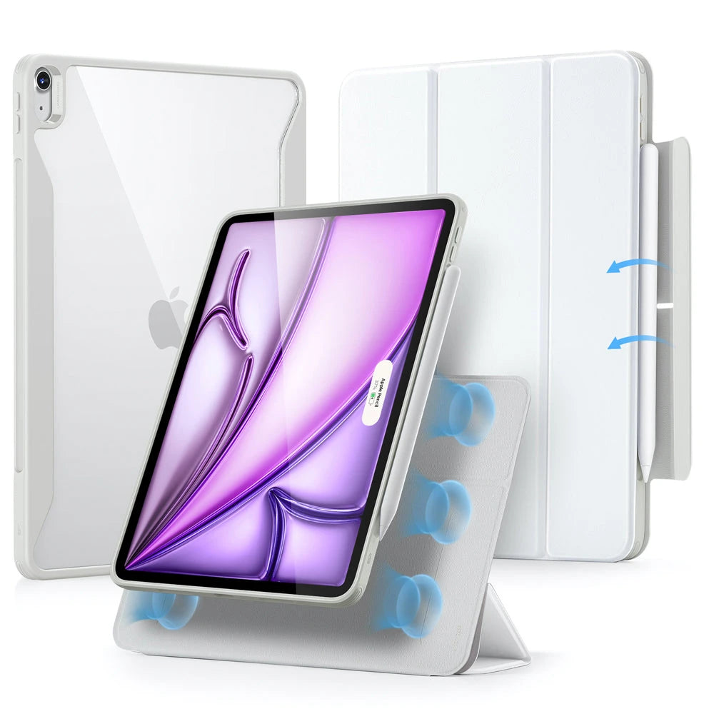 iPad Air 13″ (2025) Rebound Hybrid Case 360 - Brilliant White ESR ESR